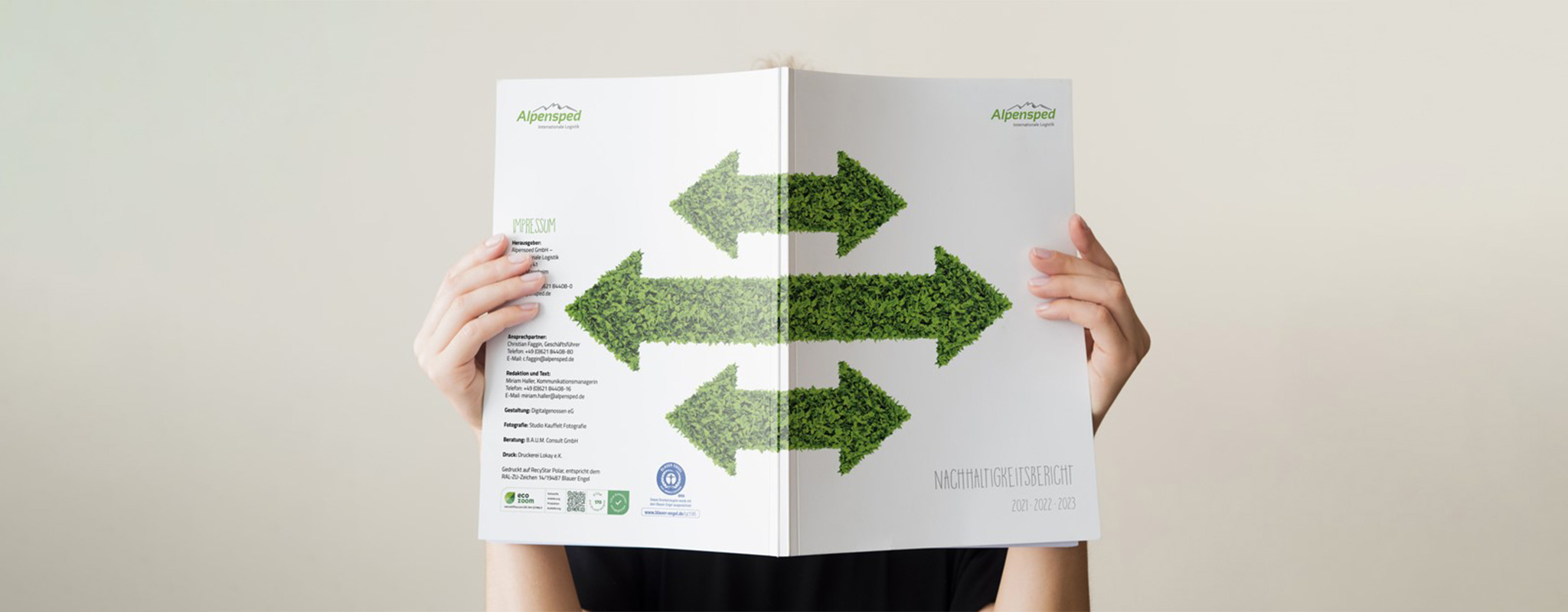 Alpensped Nachhaltigkeitsbericht 2021-2023
