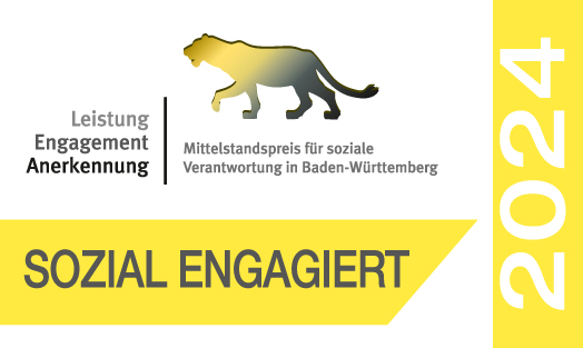 LEA Logo „sozial engagiert“
